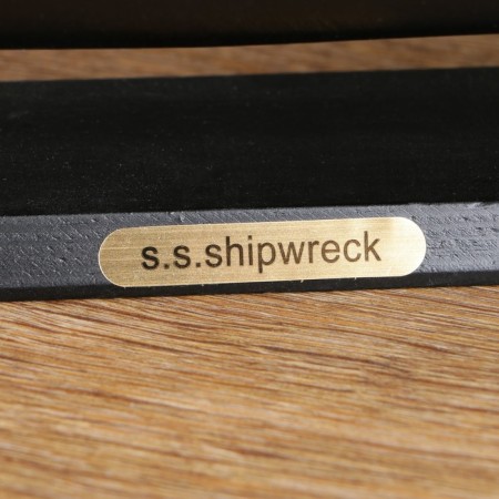 Ship "Golden Lan", black sails, 50x9x45 cm-6