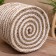 Wicker basket with a lid 27x27x35 cm