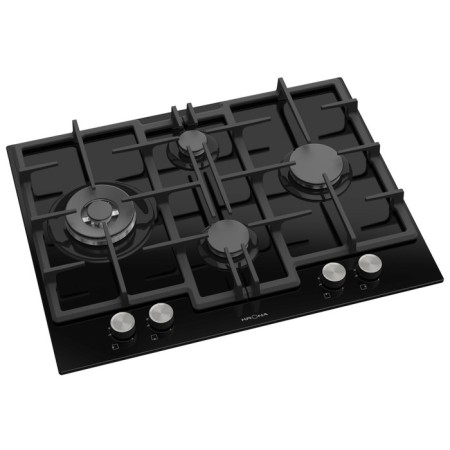 Krona Ritter 67/60 BL, gas, 4 burners, black-1
