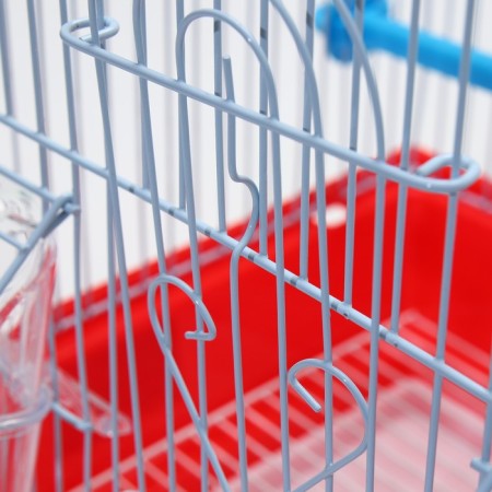 Poultry cell is equipped BD-1/2Q, 30 x 23 x 39 cm, red-6