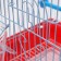 Poultry cell is equipped BD-1/2Q, 30 x 23 x 39 cm, red