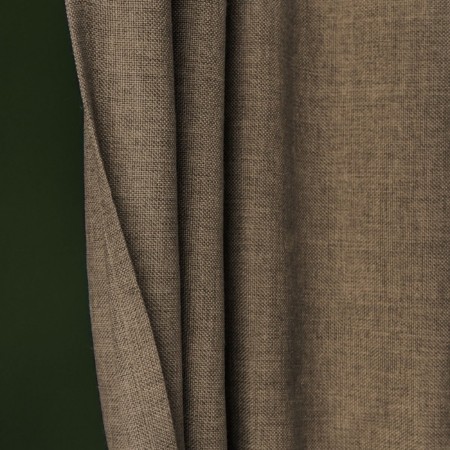 Set of curtains "Jerry", size 200 x 270 cm - 2 pcs, grab - 2 pcs cm, cappuccino color-1