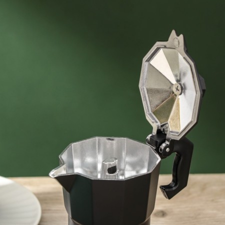 ALUM BLACK DOLIM COVERNARY COMPENTER, 1 cup, 50 ml, black color-2