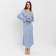 Women's silk dress Mist: Classic Collection p. 46, blue color