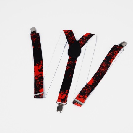 Adults adults, width 2.5 cm, black/red color-1