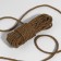 Cord twisted, d = 5 mm, 9 ± 1 m, coffee color