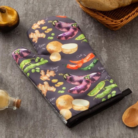 Mitten Dolyana "Vegetables" 26*16 cm, 100% p/e