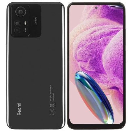 Smartphone Xiaomi Redmi Note 12s RU, 6.43 ", AMOLED, 6 GB, 128 GB, 108 MP, 5000 Mam, NFC, Black