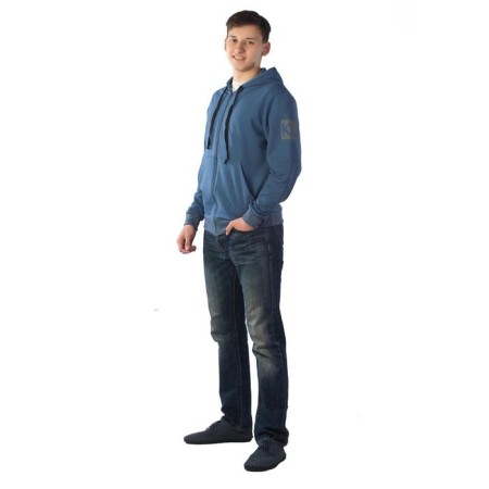 Hoods male, size 48, indigo color-3