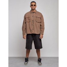 Jeaning jacket, size 48, brown color