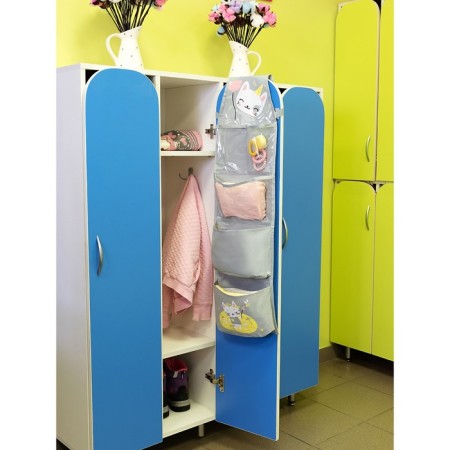 Pockets in a kindergarten for a children's cabinet "Kotik", 83x24 cm-2
