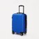 The average suitcase 60 liters (m) "Factory Cartes", lightning department, code castle, 4 wheels, color light blue