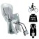 Bell-shaped rear BQ-8, universal fasteners, gray color