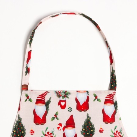 Apron Ethel "Santa Claus" 60x70cm, 100% cotton, reps 210 g/m2-1