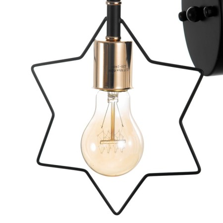Bra "star" E27 40W black 15x17x26 cm-9