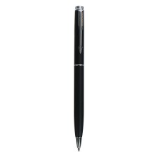 Handle Gift ball rotary housing black matte logo, blue rod 0.7 mm, metal case