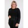 Women's tunic, size 56, black color