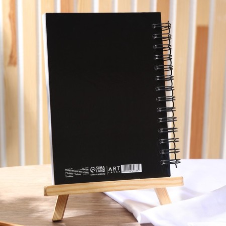 Sketchbook in a solid cover A5, 80 sheets 160 g/m2 ArtLavka-3