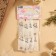 Tag with the Kit button, 5 × 2 cm, 10 pcs, white/black color