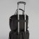 Bag-rug 2 in 1 on wheels 18 ”, lightning department, external pocket, black color