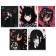 Notebook of 48 sheets in the Calligrata cage "anime. Black and red", cover coated cardboard, full uf-lak, block offset mix