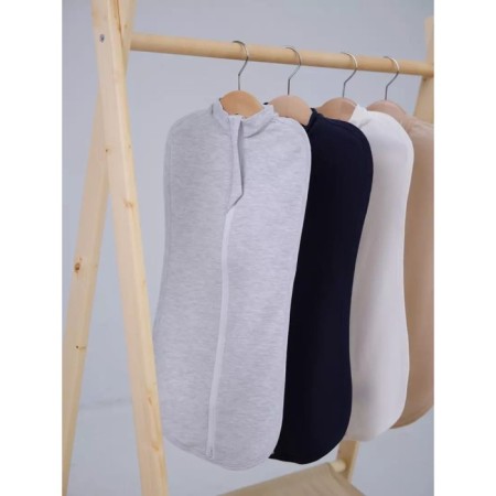 Diaper coconut with lightning rand base, height 56 ​​cm, color light gray melange-5