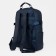 Women's backpack made of artificial leather with lightning, blue color