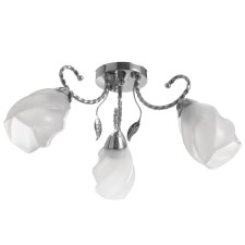 Charlotte 3x40W lamp E27 chrome 57x57x22cm