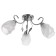 Charlotte 3x40W lamp E27 chrome 57x57x22cm