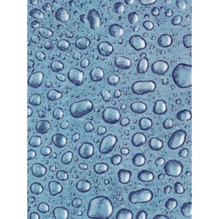 Self -adhesive film "Color Decor" 8564, Blue water drops 0.45x8 m
