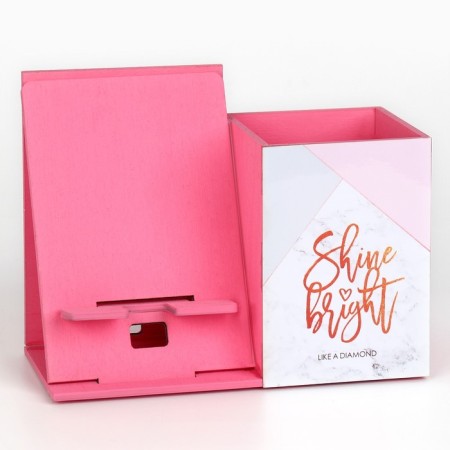 Organizer for the office with a stand for the phone "Shine Bright"-2