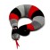 New Year! Soft toy-podushka "snake Frida", red color, 40 cm