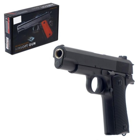 Pneumatic children's pistol "Stalker", metal