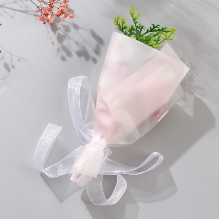 Mini-tube of soap petals "Lilac clove with greens" 13 cm-2