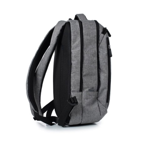 Youth backpack, synthetic fabric, 300x405x130 cm, gray-3
