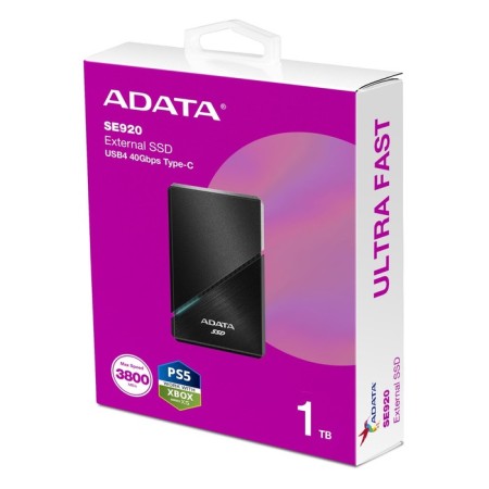 SSD A-DATA USB-C 4.0 1TB SE920-1TCBK SE920 2.5 "Black-8