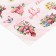 Baby paper stickers "March 8", flowers, 11 x 15.5 cm