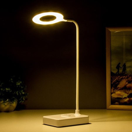 Table lamp touch lamp "Lody" LED 4W USB AKB White 9x12x45 cm Risalux-4