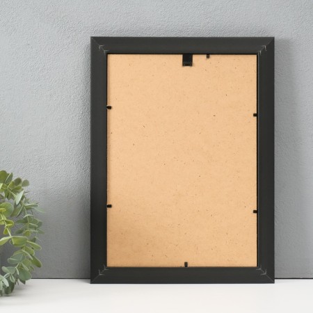 Photo frame Plastic "Mira" 21x29.7 cm, (A4) 261 black (plastic screen)-1