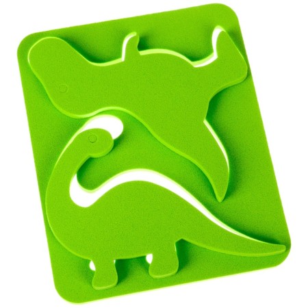 Developing set of stickers for playing in the Dinosaurian bath, 5 elements-10