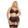 Softline Collection Dolores set, 3 objects, black color, XXXL