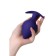 Anal plug Glob, silicone, purple color, 10 cm, d = 4.5 cm