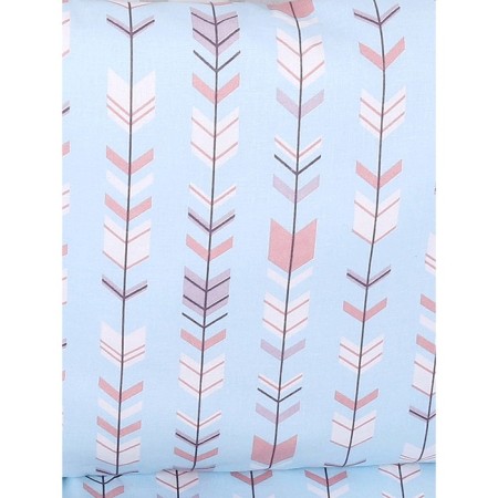 Set in a crib, 15 items, prints Indians, calico-7