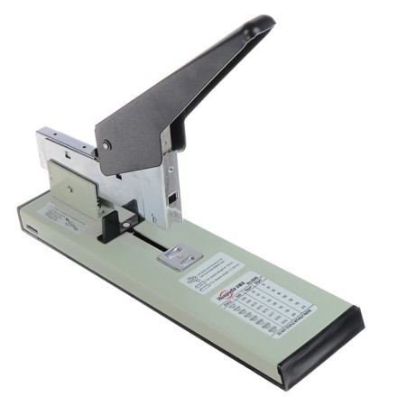 Stapler No. 23 "Big", metal, up to 210 sheets, white/black
