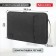 Brauberg Option laptop, 35.5 x 24 x 2.5 cm, with a pen and pocket, black