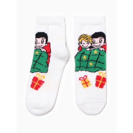 Women's socks "Love IS" NZHMP2530, color mix, river 36-40-3