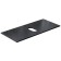 The countertop under the Uperwood Tanos HPL 100 cm sink, invoice, plastic, black