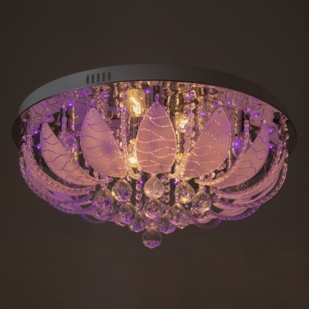 Chandelier 5953/600 CR chrome 8x40W E14 LED RGB PDU 50x50x25cm-9
