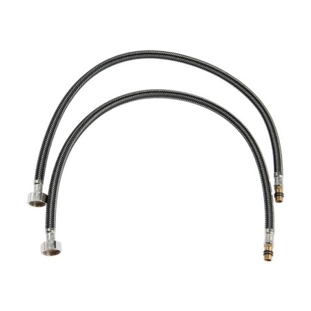 Kitchen mixer Zein Z86, single -leaf, cartridge ceramics 40 mm, stainvated. Steel, black-7