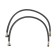 Kitchen mixer Zein Z86, single -leaf, cartridge ceramics 40 mm, stainvated. Steel, black